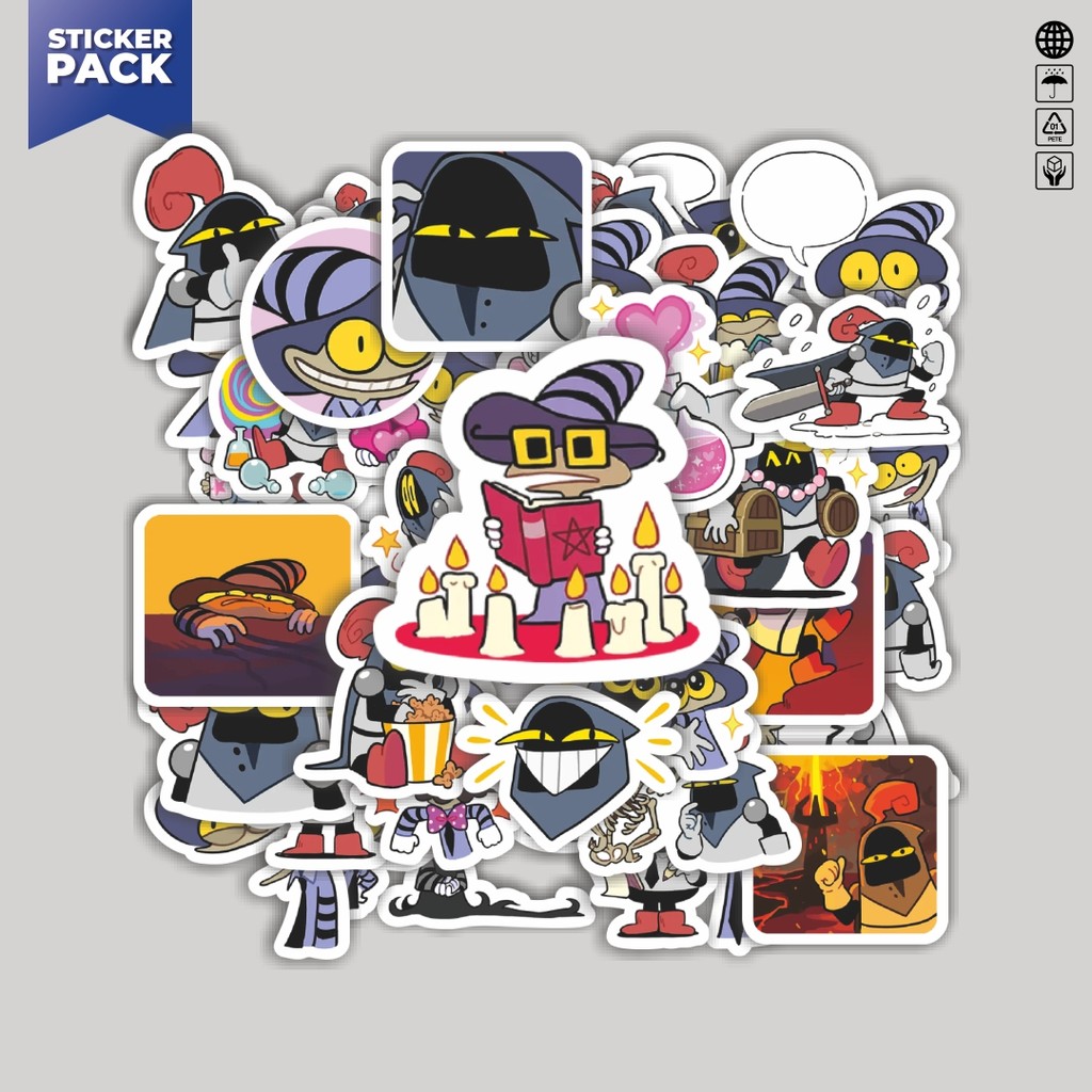 

[100PCS]Stiker Pack Stiker Kartun Howard And Skinny Aesthetic Vinyl Anti Air Dekorasi Sticker Laptop Buku Journal Koper Helm Casing HP Gitar Helm Skateboard