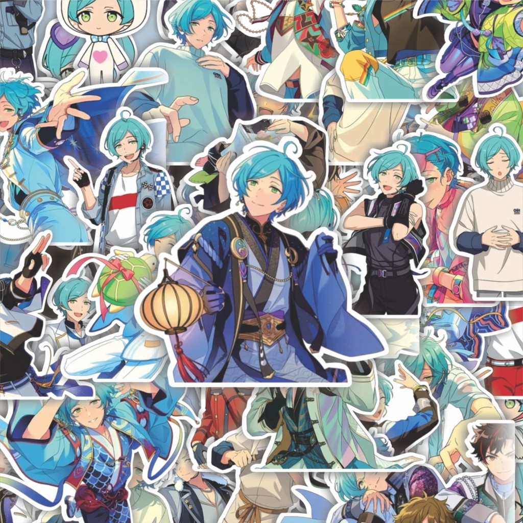 

100PCS Lucu Stiker Anime Karakter Kanata Shinkai Stiker Aesthetic Stiker Anti Air Stikers Berperekat Waterproof sticker decal buat Motor Helm Buku Journal Koper Casing HP Laptop Botol Minum Hadiah anak