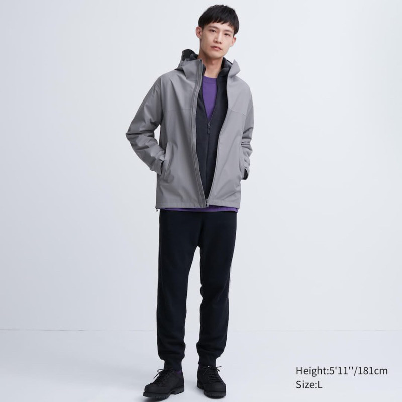 UNIQLO BLOCKTECH JAKET PARKA (WATER-REPELLENT)