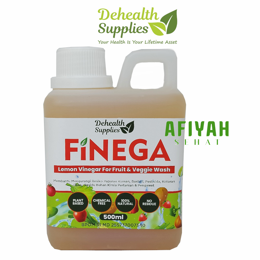 

Fruit & Veggie Wash Vinegar dari Dehealth Supplies Cairan Pembersih Buah dan Sayur Anti Pestisida