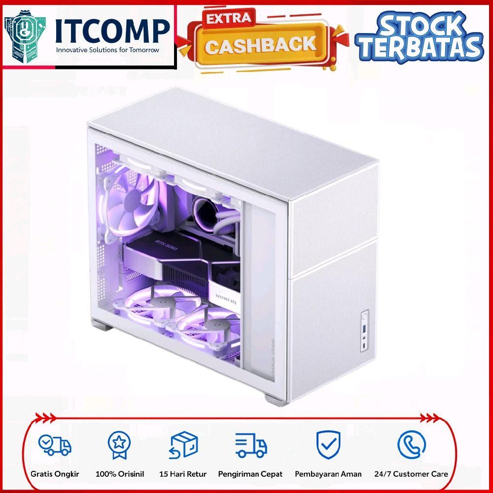 JONSBO D31 MESH RGB TG USB Type-C Mid Tower Micro ATX White