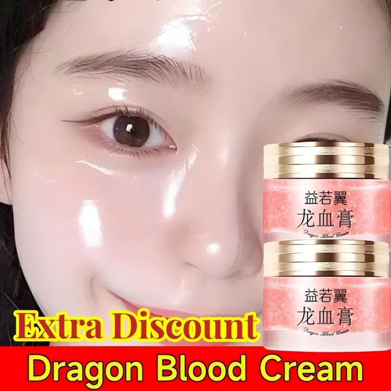 Krim pemutih Dragon's Blood Cream Alami Menghilangkan Keriput Pemutih Pencerah Pelembap Pengencang D