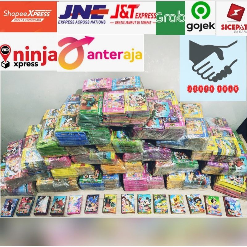 

Kotak KECIL Kado Kadoan Kosong Mix 500 pcs