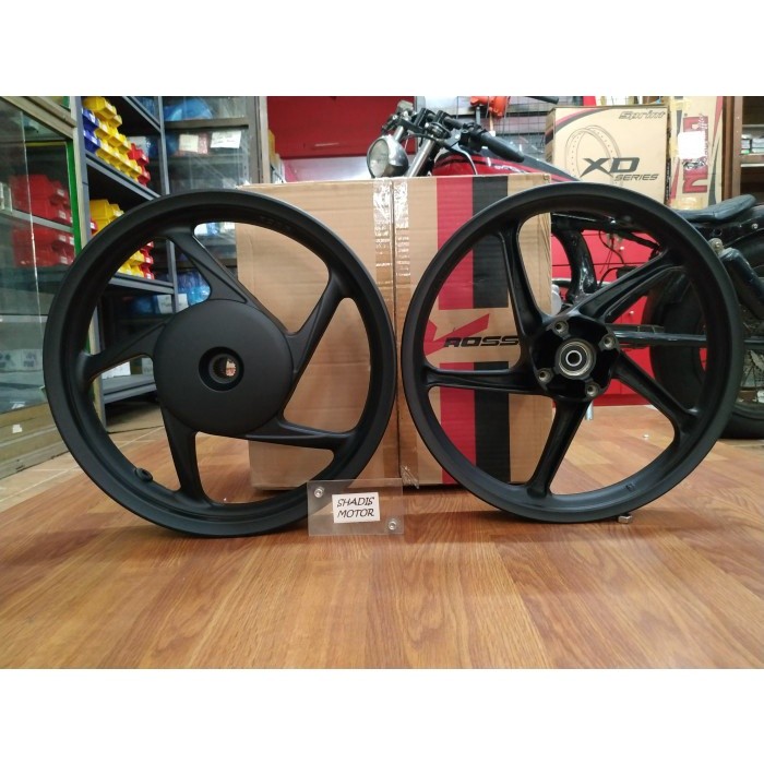 Velg Bintang Motor Merk Rossy Tipe Venom Techno Ukuran 160/185 Ring 14 Motor Vario 125 150 Warna Hit