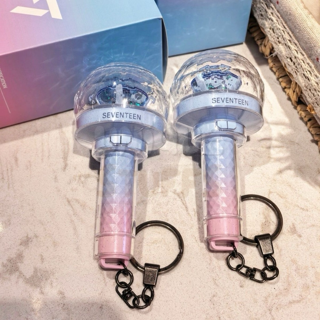 READY Seventeen Caratbong V3 10th Anniv Mini Keyring Lightstick Seventeen