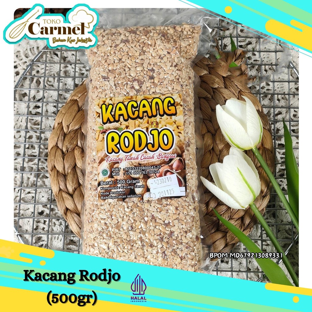

Kacang Tanah Sangrai Rodjo 500 gr - Cincang Sedang