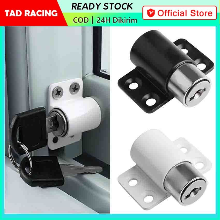 【COD】Kunci Jendela Sliding Grendel Kunci Jendela Geser Dengan Kunci Lock Baby Child Safety Kunci Jen