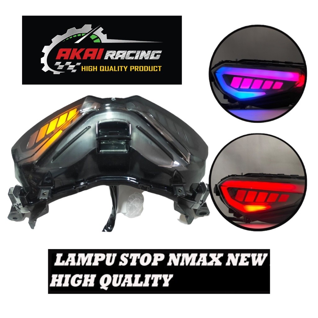 PROMO # Stoplamp Nmax New Lampu Belakang Nmax New Lampu Stop Nmax New 2020-2022 Akai Racing