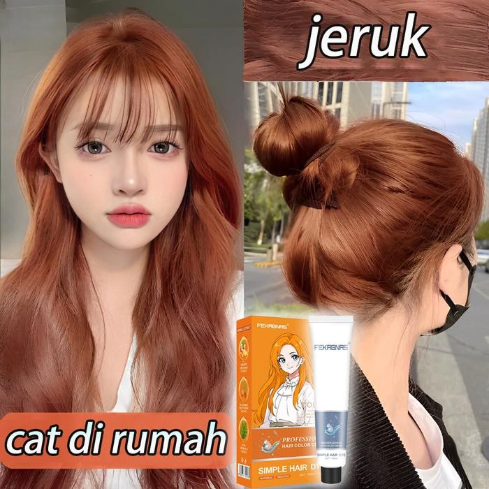 PROMO  【tahan lama warnanya】halal FEKAGNAS pewarna rambut halal hair color Tidak perlu pemutihan Pew