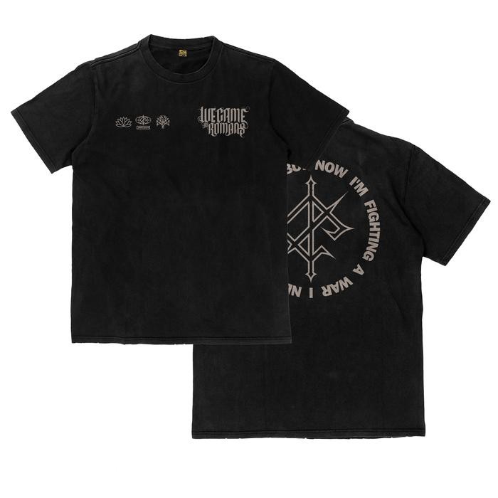 (COD) Kaos We Came as Romans War Band Metalcore Metal Flexinc Kaos Tebal T Shirt Katun 16s Heavyweig