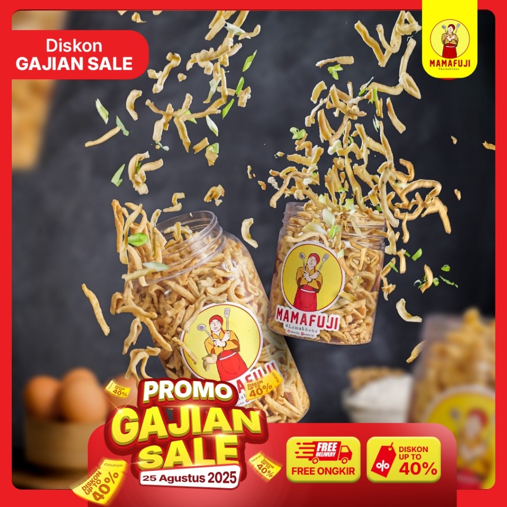 

Mamafuji - Kue Bawang Original 250gr