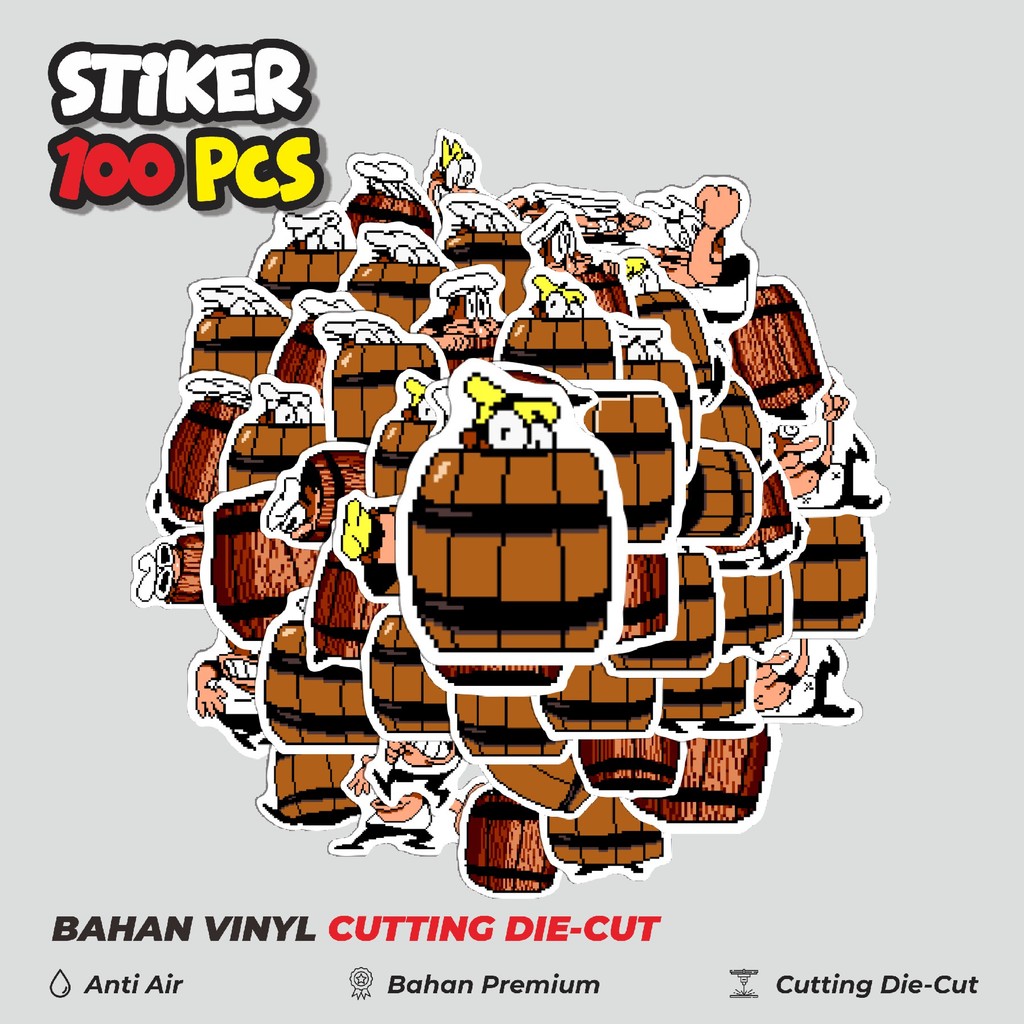 

Terbaru! 50 pcs Pizza T Pepi V19 Dekorasi Lucu Kreatif untuk Notebook, Skateboard, HP