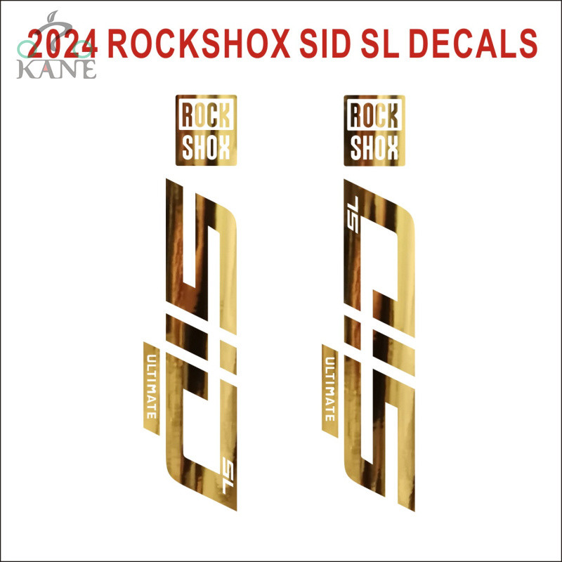 2024 ROCKSHOX SID SL ULTIMATE Mountain Bike Front Fork Decals Bicycle Front Fork Stickers Bike Acces