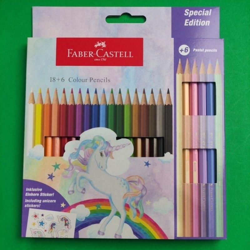 

Pensil Warna Faber Castell 24C UNICORN Special Edition