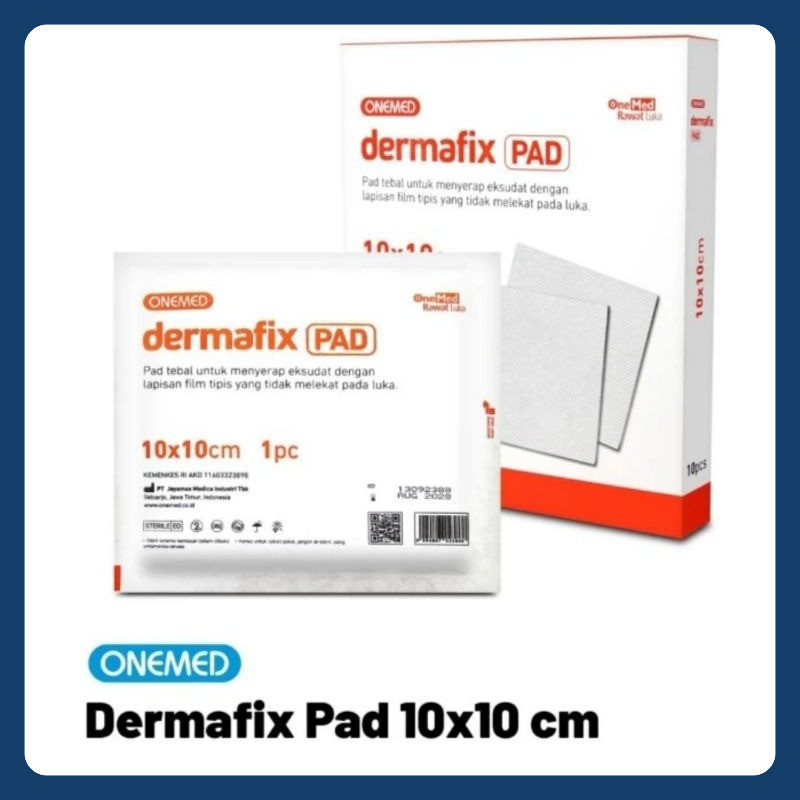 Kasa Dermafix Pad 10x10xm OneMed Eceran / Melolin / Kasa Steril