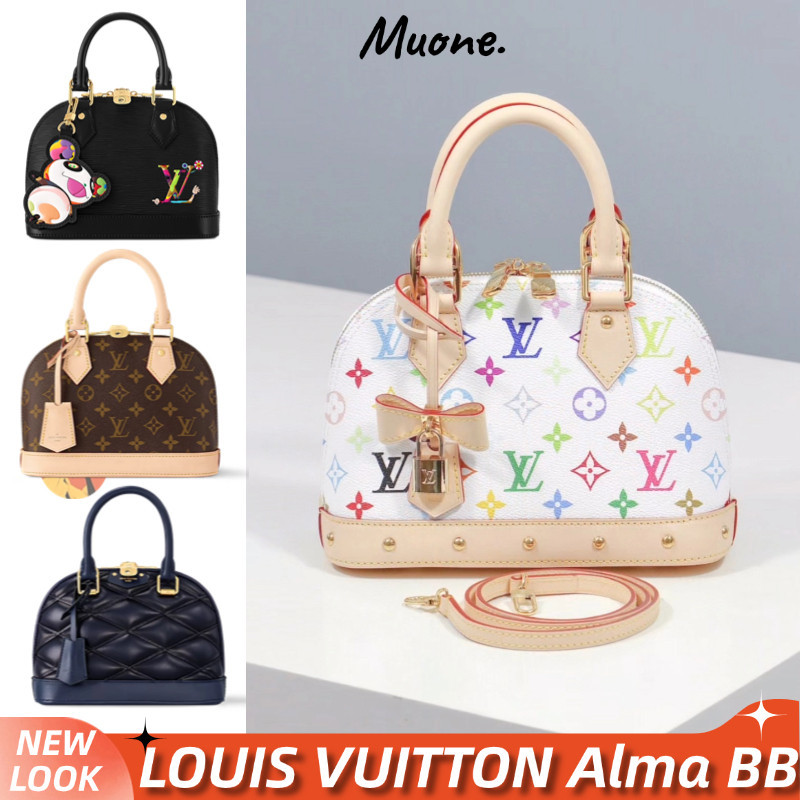 Louis Vuitton LV Women's Alma BB Handbags tas punggung bahu