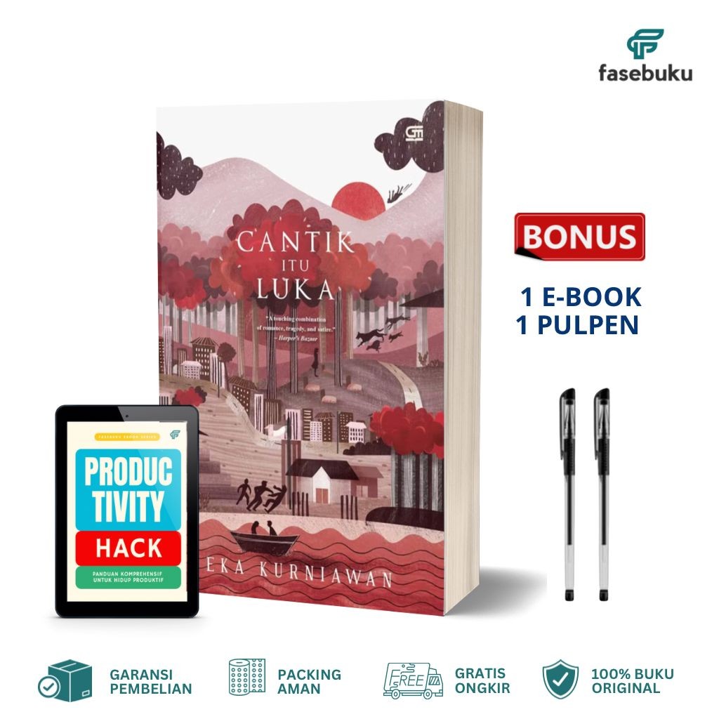 Cantik Itu Luka - Eka Kurniawan - Gramedia - Fasebuku