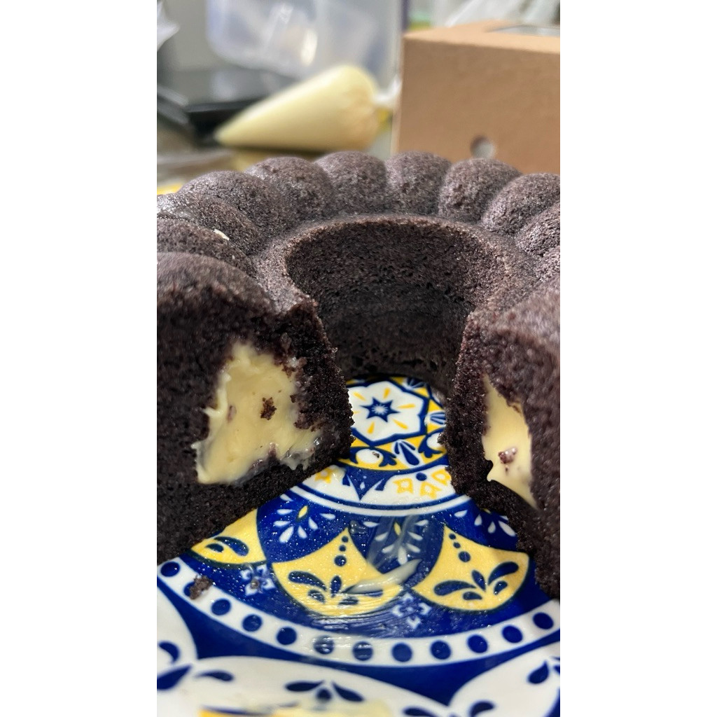 

bolu ketan hitam keju lumer kukus