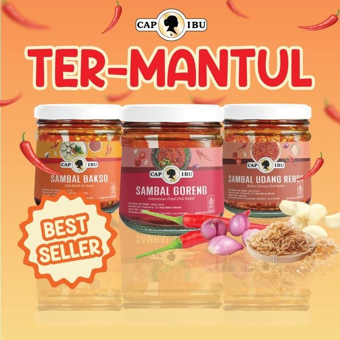 

CAP IBU TER-MANTUL Bundling Sambal Goreng Sambal Bakso Sambal Rebon - BAKSO-GORENG