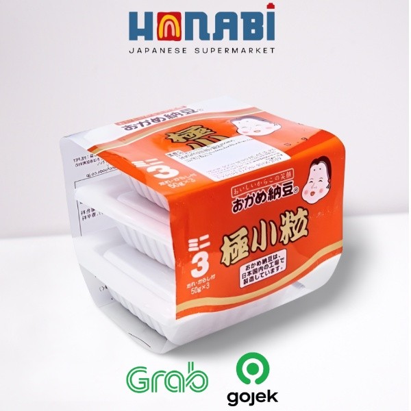 

Takano Okame Natto Kotsubu 3Pcs X 50G - Natto Made In Japan