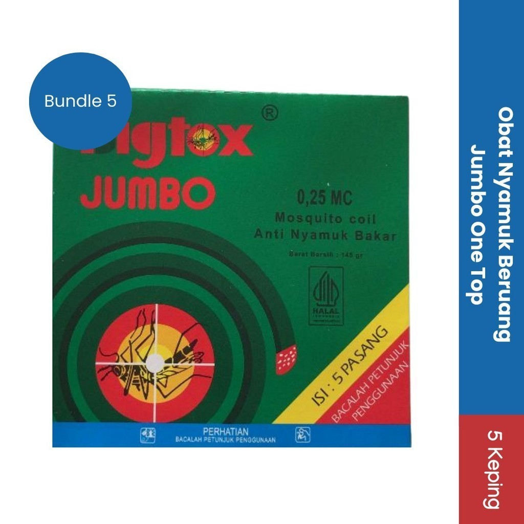 Obat Nyamuk Bigtox Jumbo Bundle 5
