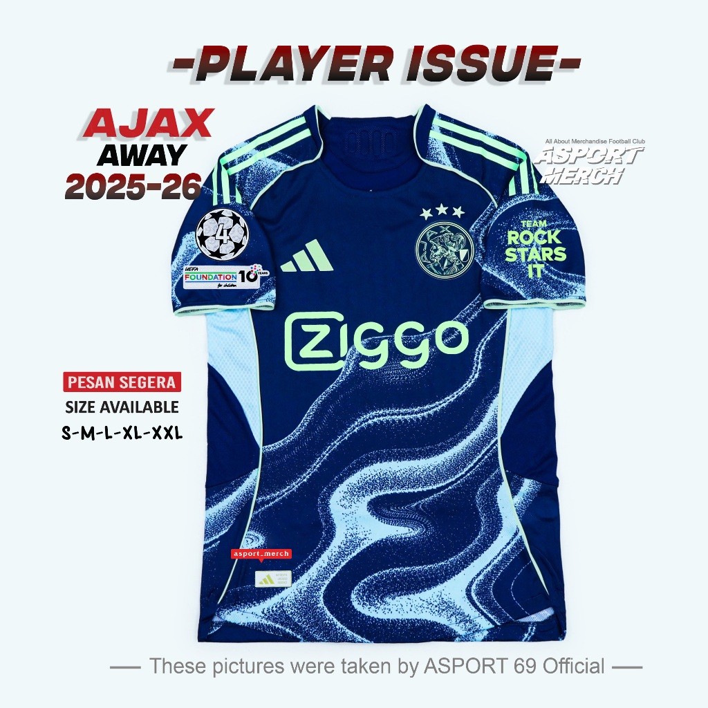 ASPORT PLAYER ISSUE AJAX AWAY 2025 2026 PI
