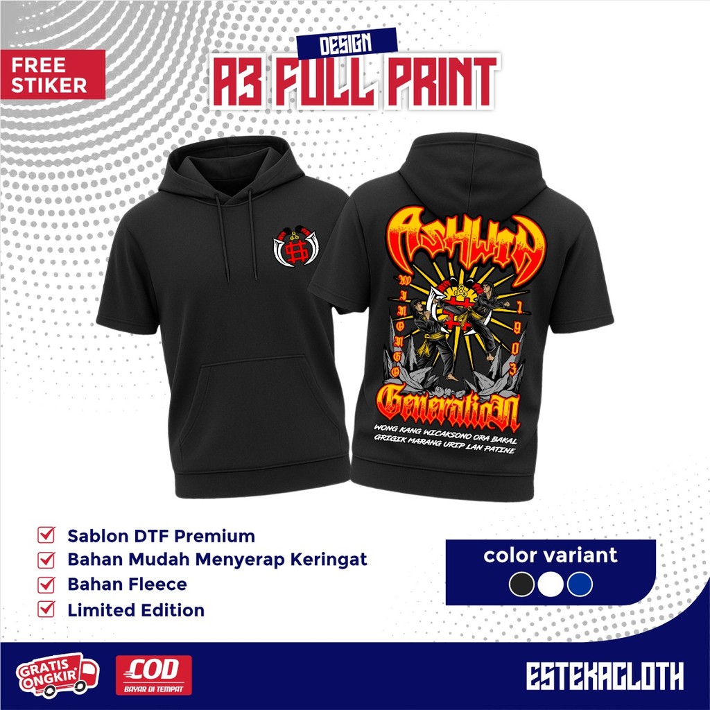 Ts-HOODIE PSHW ASHWIN GENERATION WONG KANG WICAKSONO - TS HOODIE PSHW TERBARU - TS HOODIE SH WINONGO