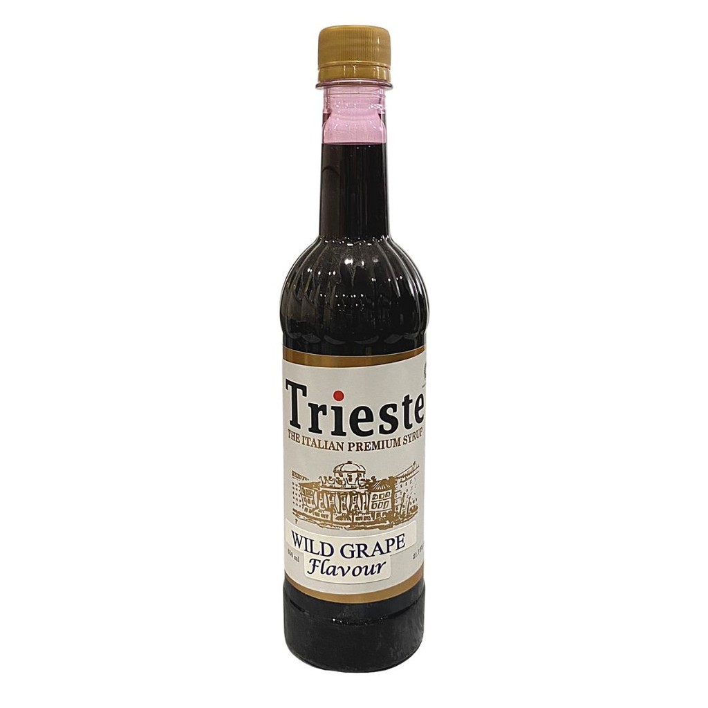 

Trieste Wild Grape Syrup 650ml sirup rasa anggur