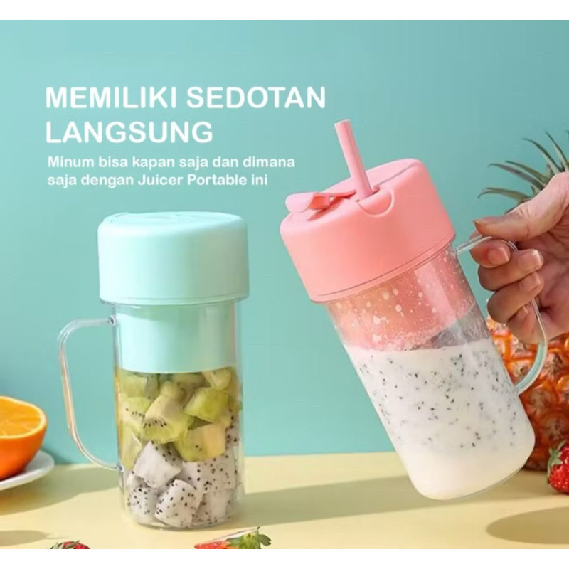 ZY - BLENDER PORTABLE CRUSHRE JUICER MINI / Blender Portable Mini 420ml -COD