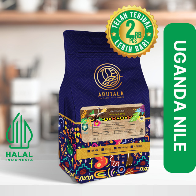 

Arutala - Kopi Uganda Nile Robusta 500 gram