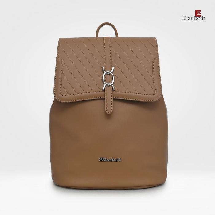 ORIGINAL Tas Ransel Wanita Elizabeth Backpack 0055-6070 - Khaki