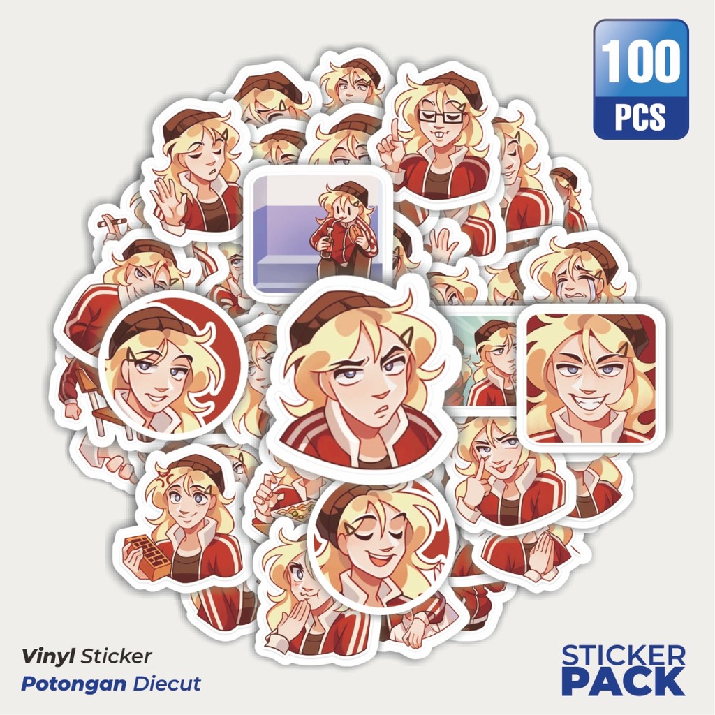 

Stiker Vinyl Stiker Funny Character Jennie The Bad Girl Waterproof Aesthetic- Untuk Laptop, Motor, dan Helm - Paper Stationery Pack