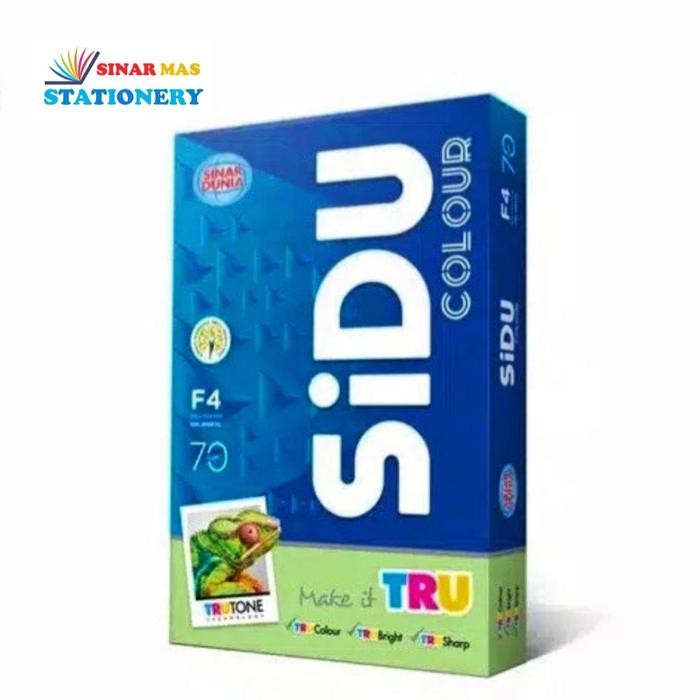 

Kertas HVS Warna Sinar Dunia F4 70 gsm/ Kertas Warna Sidu F4 /Folio - Hijau by Fajar SA