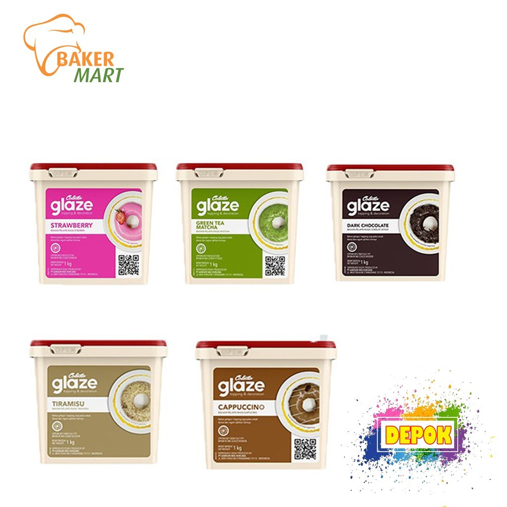 Colatta Glaze Repack 500Gr Rasa Capucino & Tiramisu
