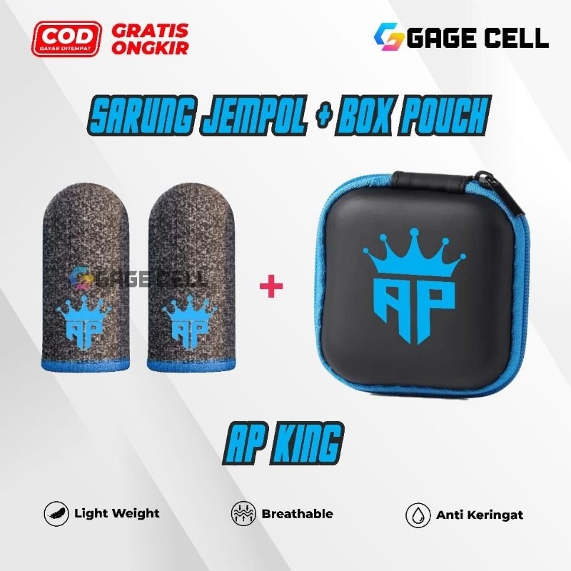 AP KING - Dapet Pouch Sarung Gaming Jempol Gaming AP king Andra GZ Premium
