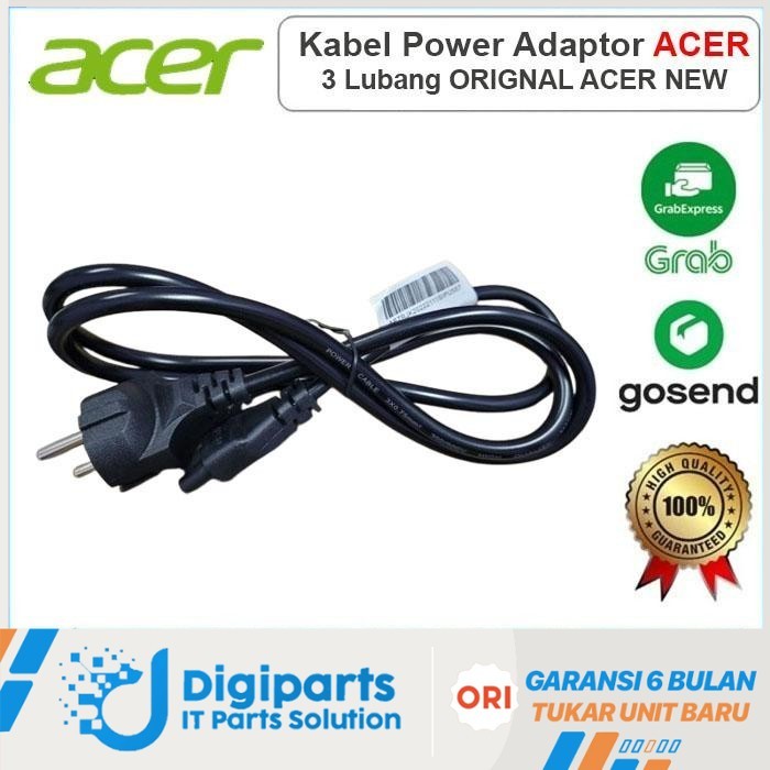 Kabel adaptor Acer Swift 3 Grade Original 3 lubang Swift 5 Swift X