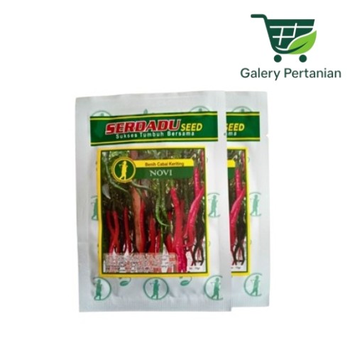 Benih Cabe Keriting NOVI 15gr Serdadu Seed Mudah Ditanam Panen Melimpah