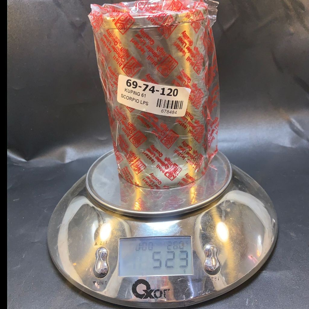 678484 LINER 69-74-120 SCORPIO CYLINDER LINER BORING BIOLI