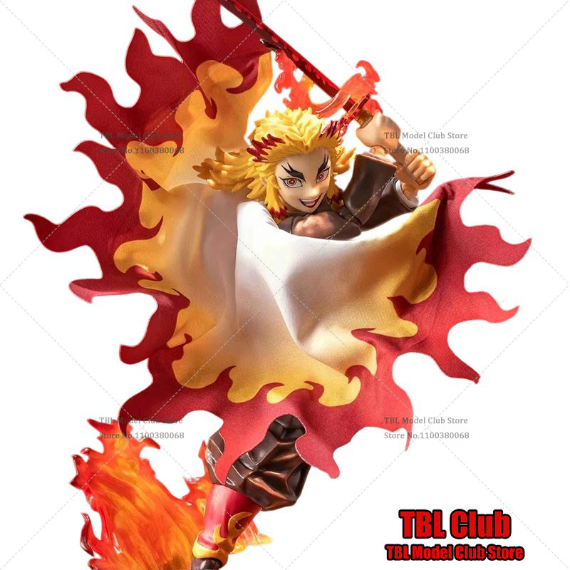 1/12 Scale Male Clothes Cloak kimetsu no yaiba Rengoku Kyoujurou Japanese Anime For figma BUZZmod 6-