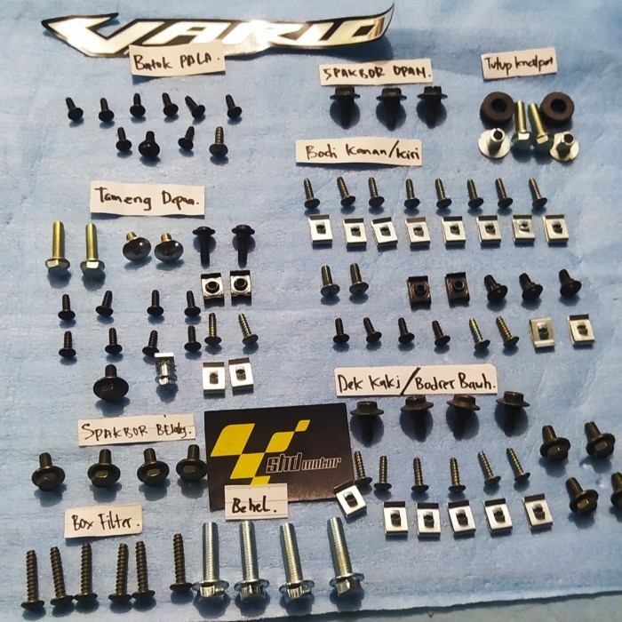 baut full body motor vario 110cw karburator(A)