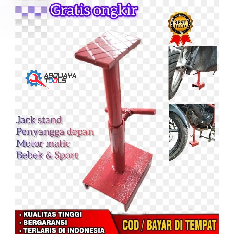 Jack stand penyangga Ganjal Mesin Motor Matic Bebek Sport Dongkrak Depan Motor TERMURAH