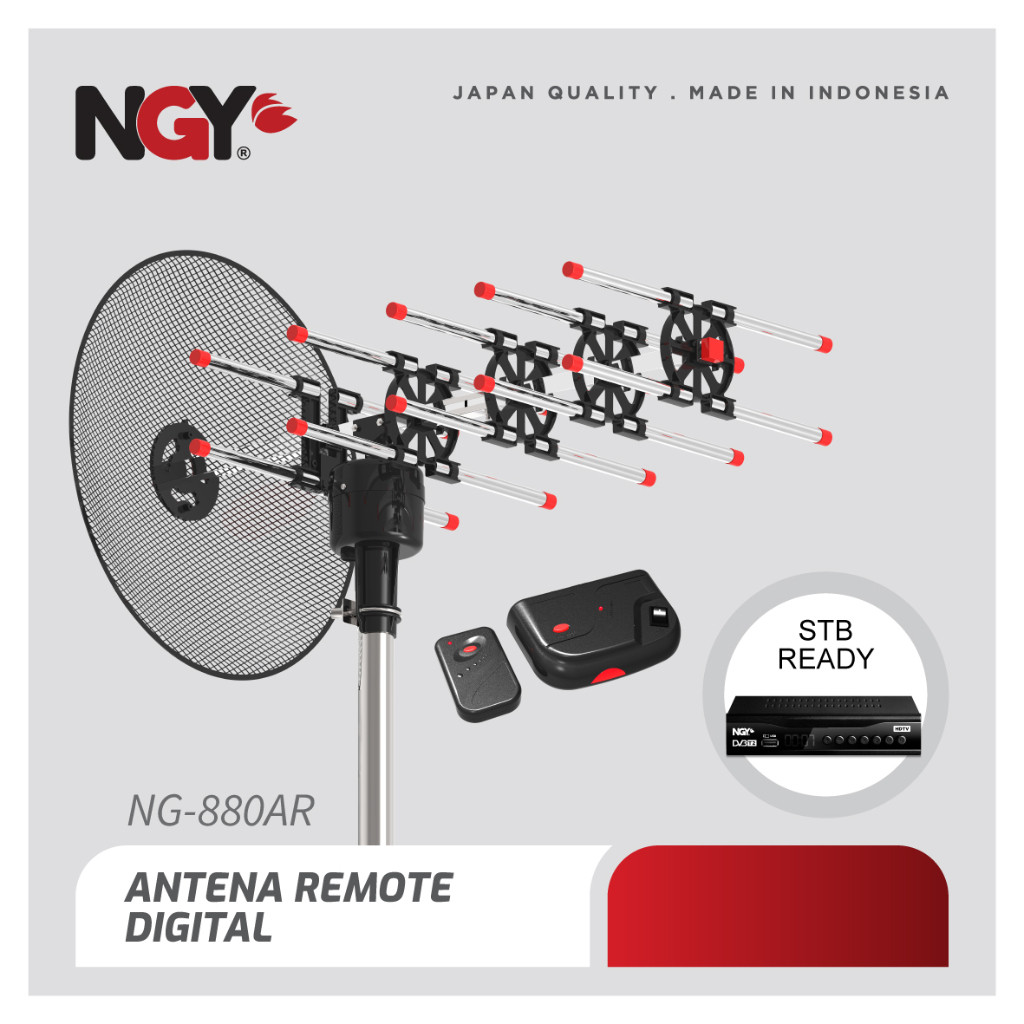 NAGOYA Antena TV Remote / Antenna TV Remot Digital Analog 880 | NAGOYA