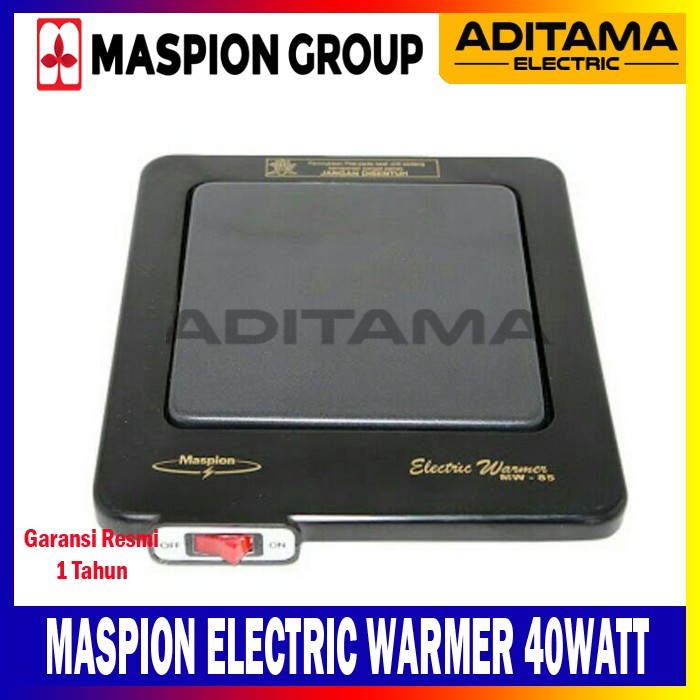 MasPion Electric Warmer MW-85/ PENGHANGAT PEMANAS MAKANAN MASPION MW85