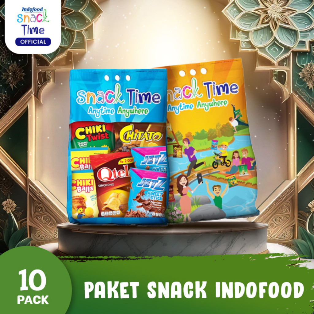 Paket Snack Indofood - 10 Pack