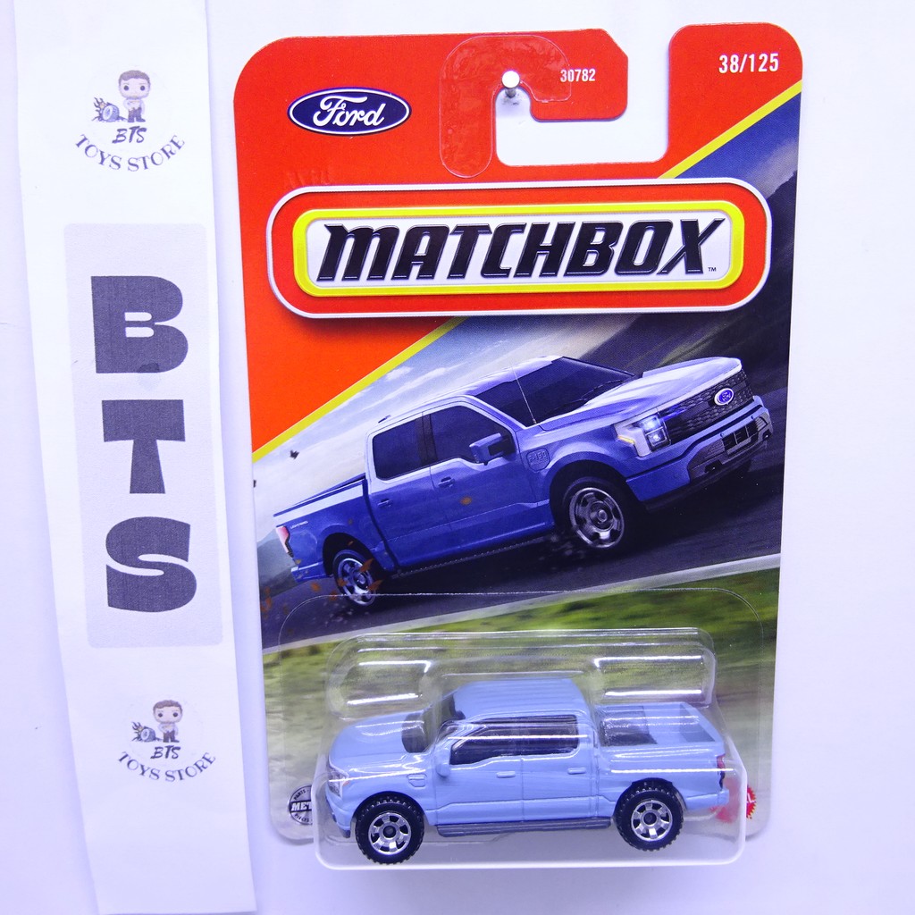 Matchbox 2022 Ford F-150 Lightning Biru Muda
