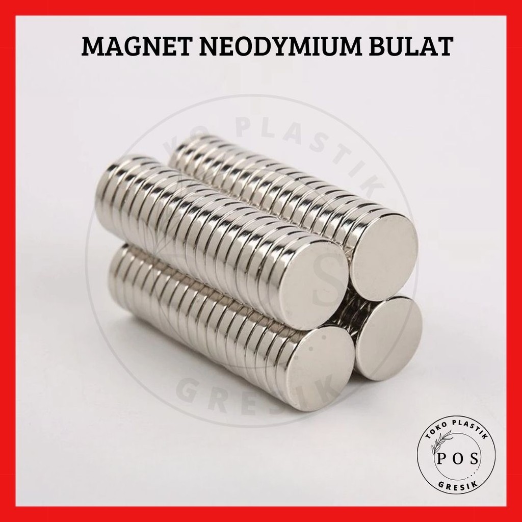 Besar - MAGNET NEODYMIUM Super Kuat Strong Magnet Bulat