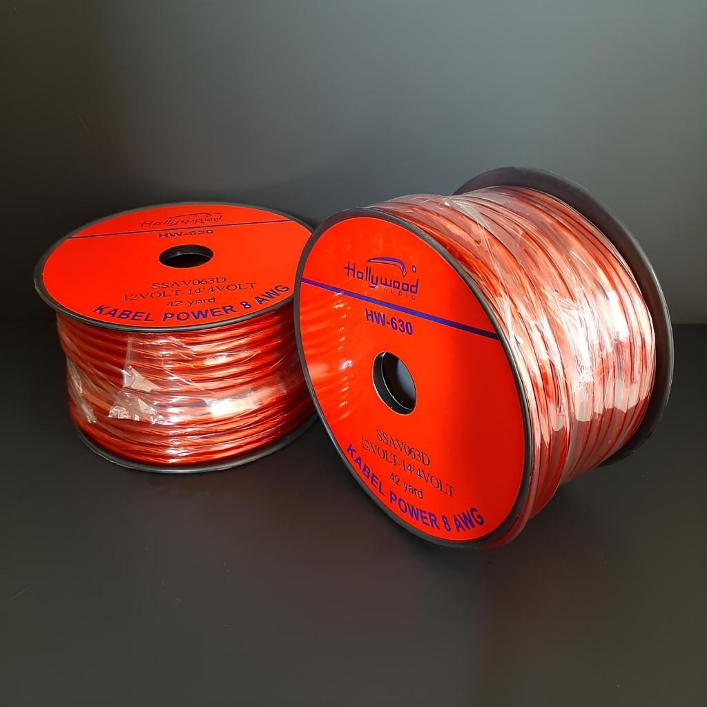 KABEL AUDIO 8 AWG CABLE 8 AWG / Kabel Audio Mobil