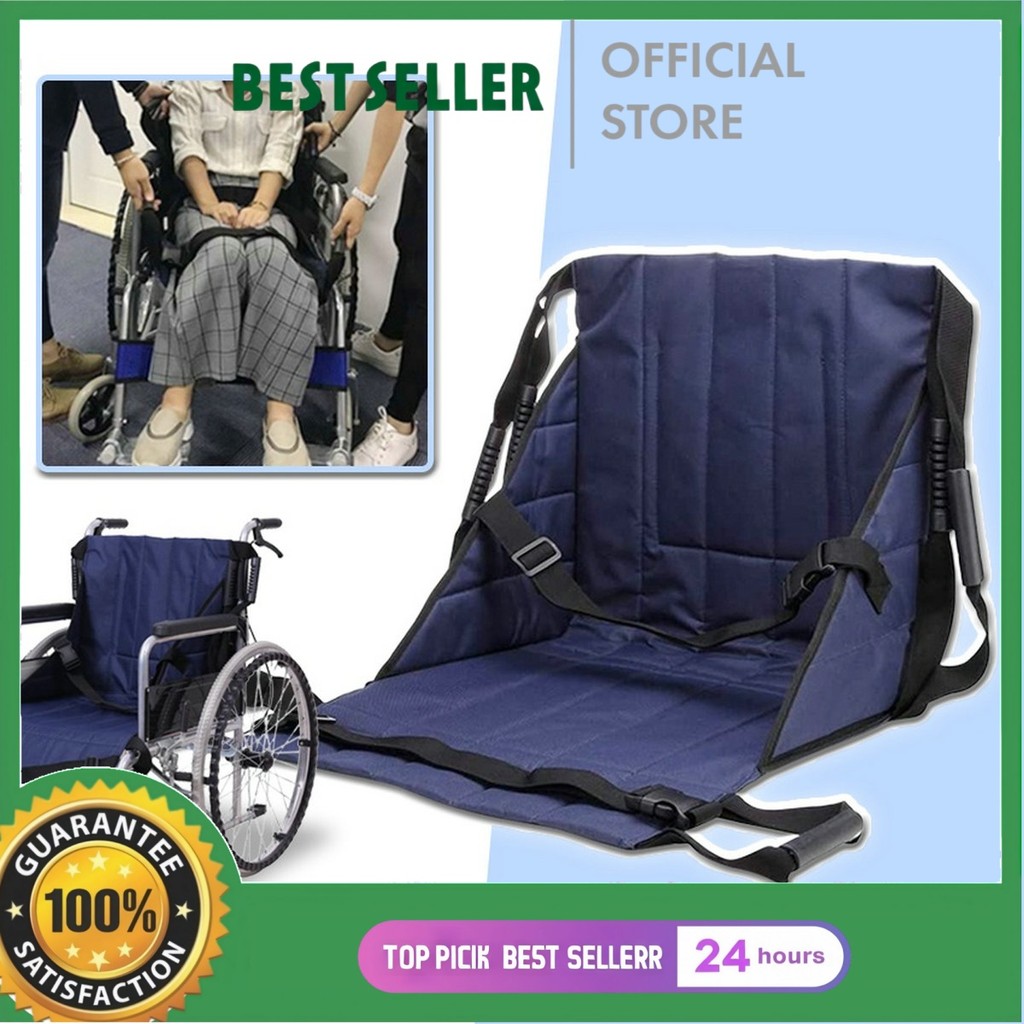 Pad Papan Transfer dan Sabuk Body Mover Kursi Roda untuk Mobilisasi Pasien Stroke, Lumpuh, Lansia at