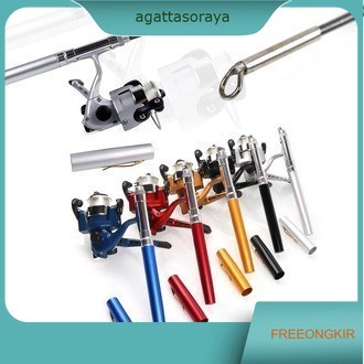 Satu Set joran pen Mini / Alat Pancing Pulpen