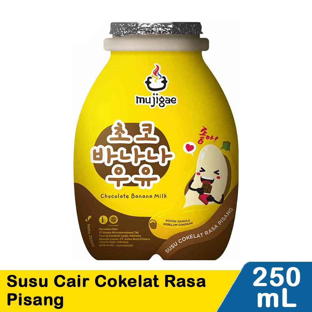 MUJIGAE SUSU CAIR CHOCO BANANA 250mL
